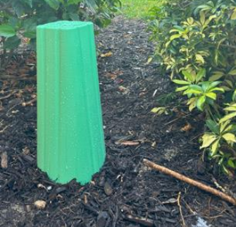 10x18, Flowerpot Pedestal with 42" Stake and Mounting Hardware