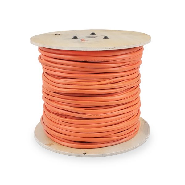 ACCESS CONTROL CABLE Plenum: 18/4 CONDUCTORS + 22/3 PAIRS SHIELDED + 22/2 CONDUCTORS + 22/4 CONDUCTORS, Stranded Bare Copper Conductors, Orange, 500ft Spool – MADE IN THE USA
