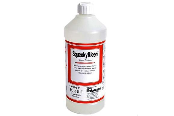 Polwater SqueekyKleen Telcom Cleaner with Flip Top - 1 Quart