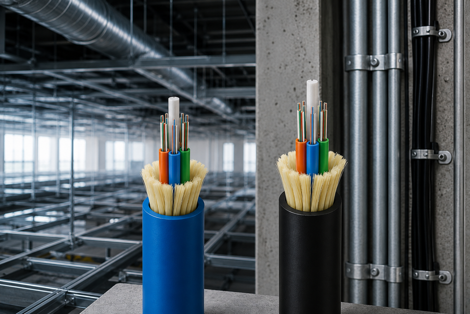 Plenum vs. Riser Fiber Cable: What NFPA 255 Requires and When Each Rating Applies