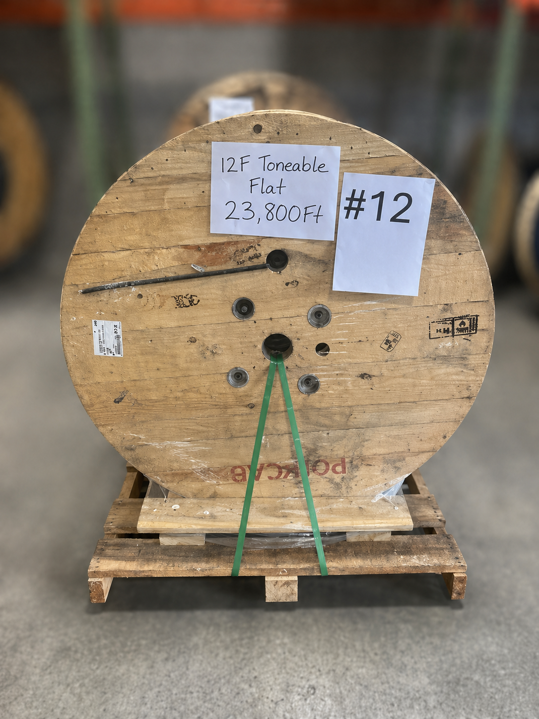 Corning: 12 Strand Singlemode SST-Drop Cable, Toneable SMF-28 ULTRA MAX - 23,800ft (0.32/Ft)