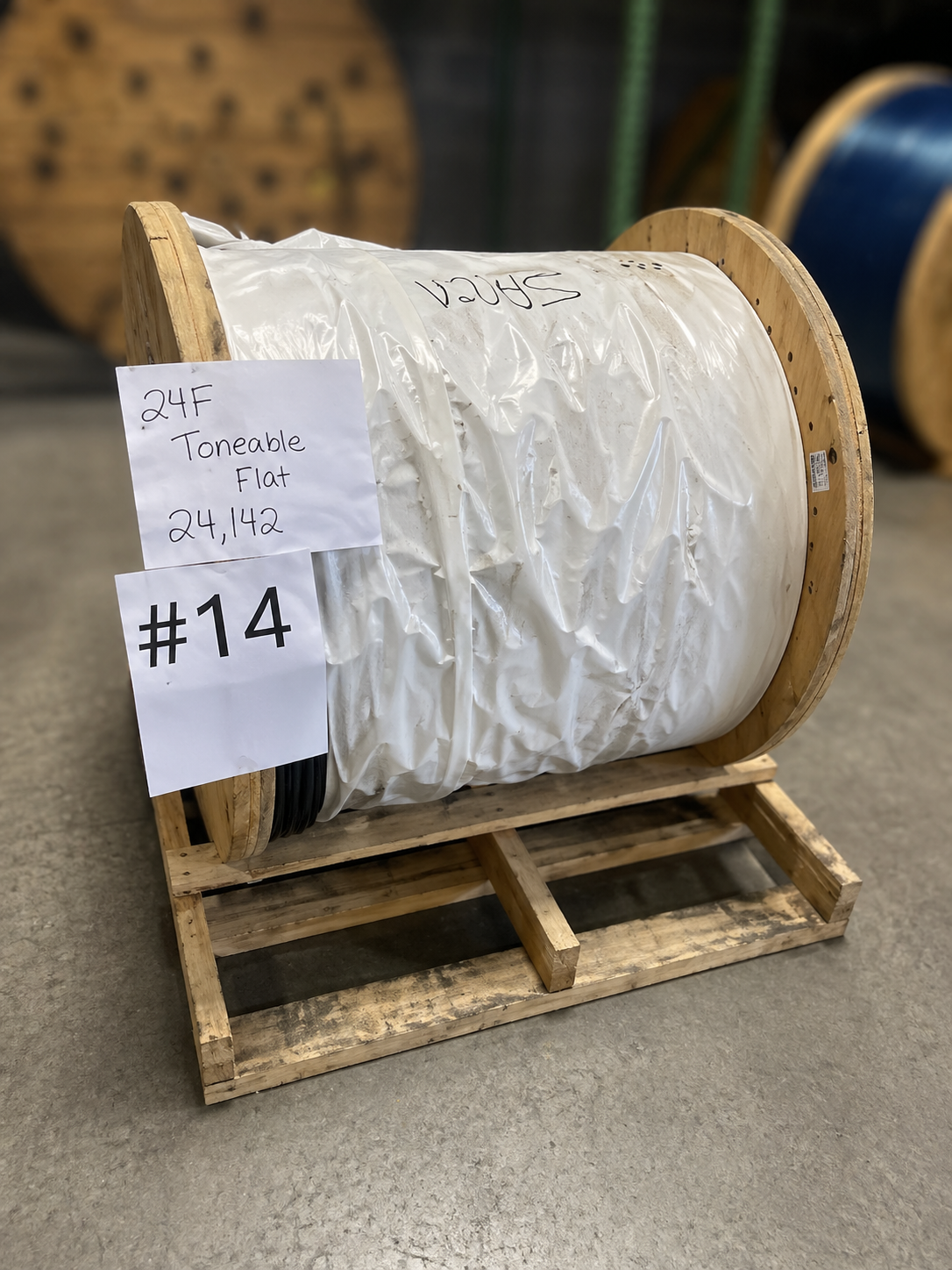 Superior Essex: 24ct Flat Drop Cable, SMF, Gell Filled, Toneable - 24,142Ft (0.44/Ft)