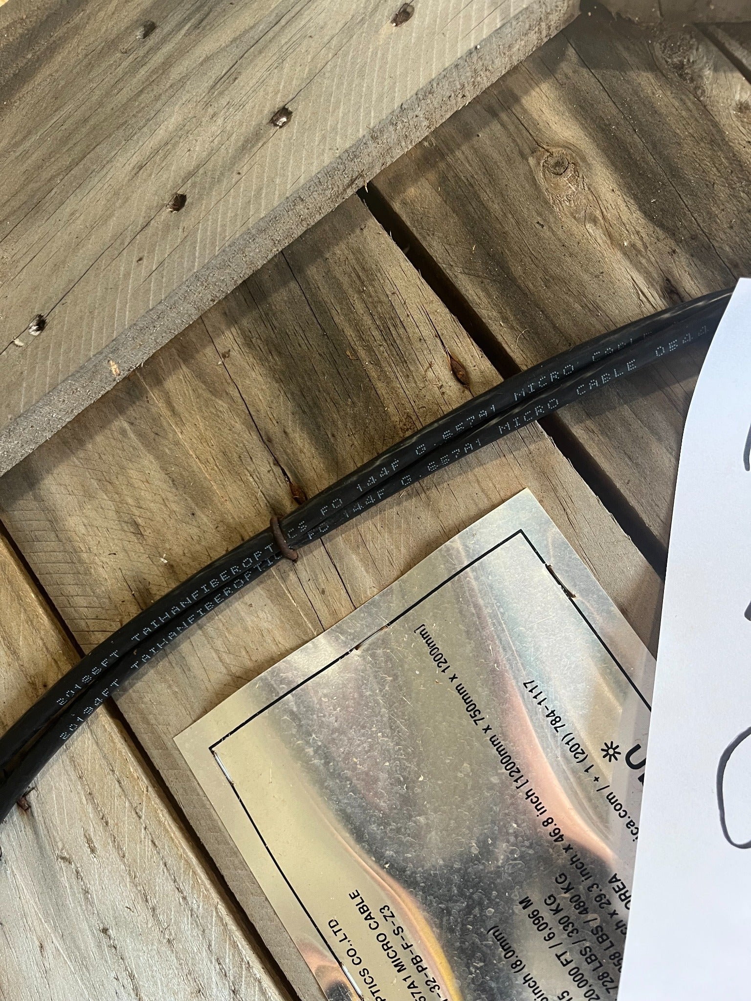 Taihan: 144 Strand Singlemode Outdoor Micro Cable - 20,000Ft (0.93/Ft)