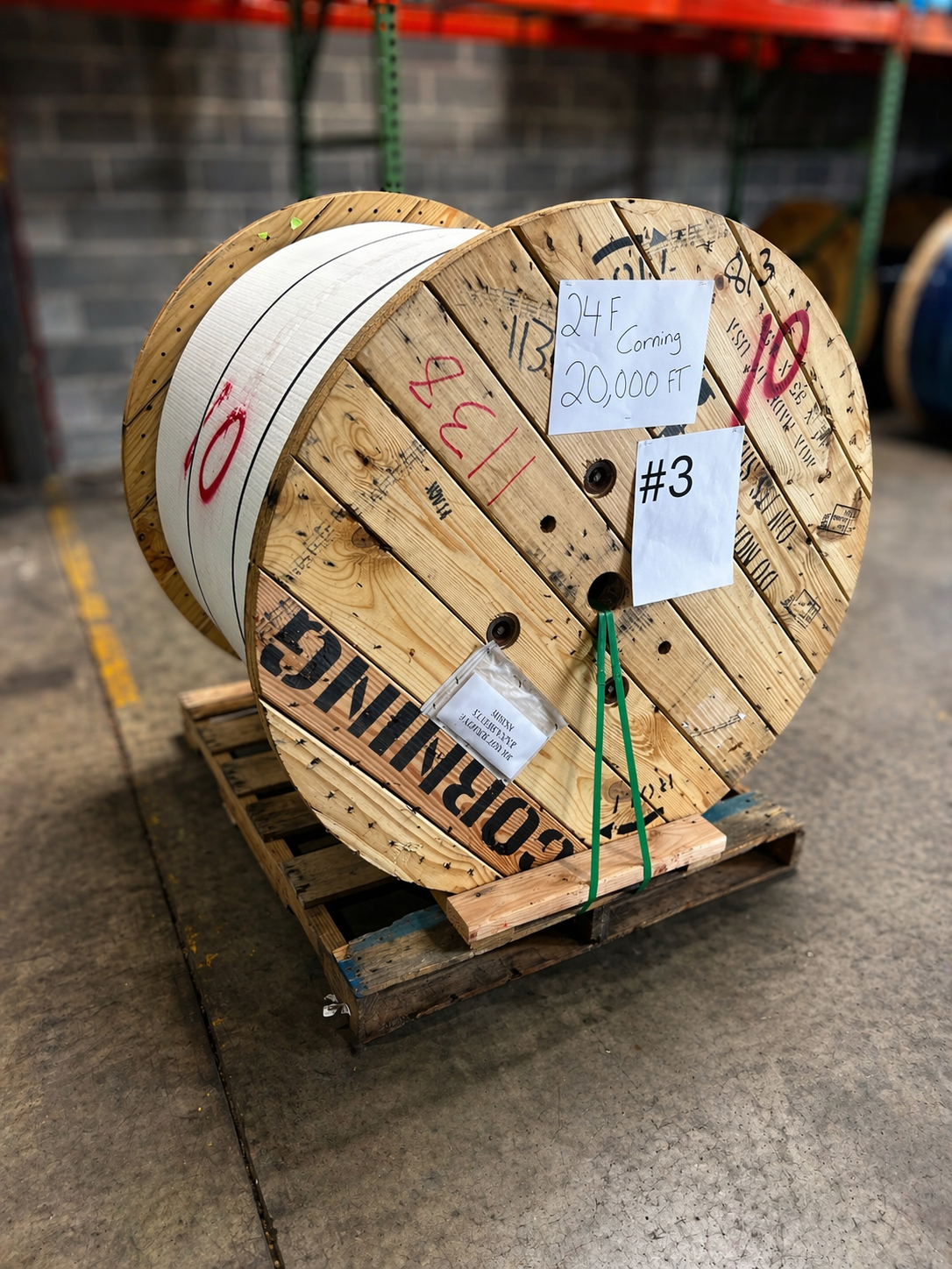 Corning: 24 Strand Singlemode Outdoor Non-Armored (SJNA) - 20,000ft