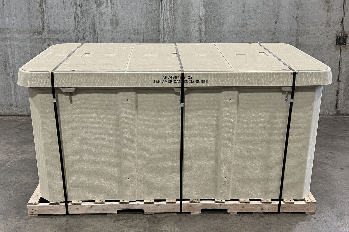 48x96x48 Polymer Concrete Tier 22 Handhole Vault