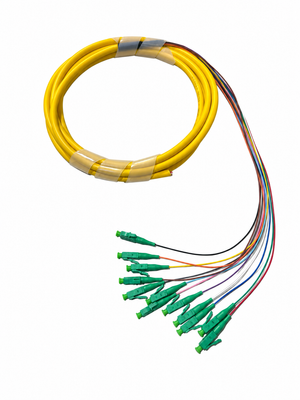 LCAPC Singlemode Tight Buffered Pigtails with Distribution Jacket, 3 Meter