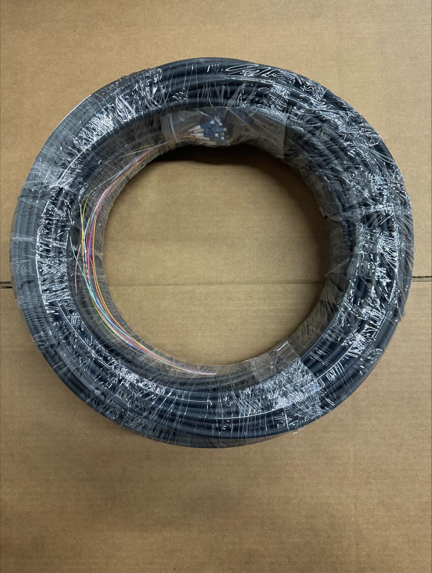 24ct LCUPC Fiber Optic Pigtail Singlemode Indoor/Outdoor, Riser - 350