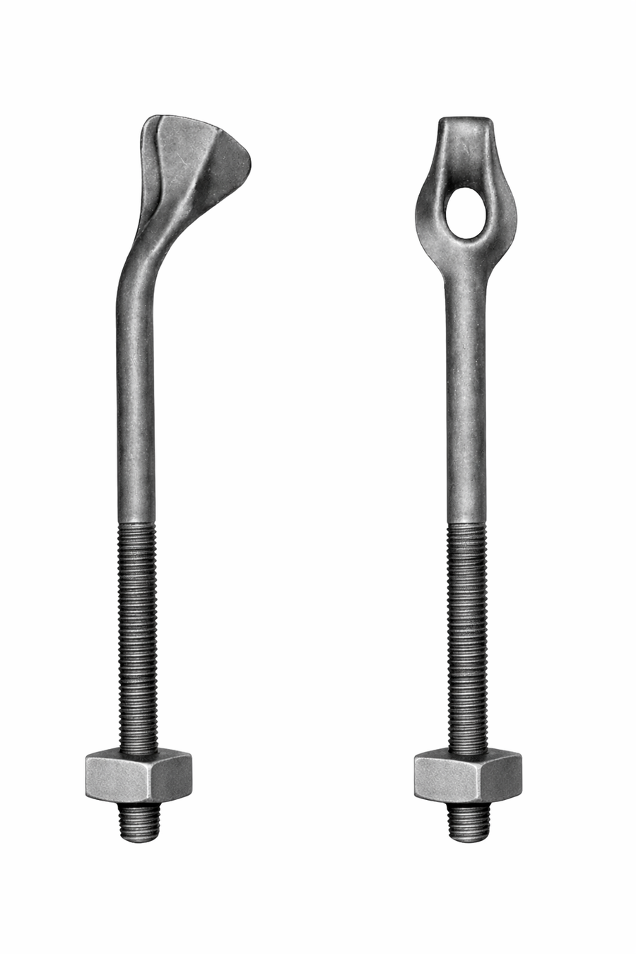 A-ATEB-5810-BOX 5/8-inch by 10-inch angled thimble eye bolt with square nut