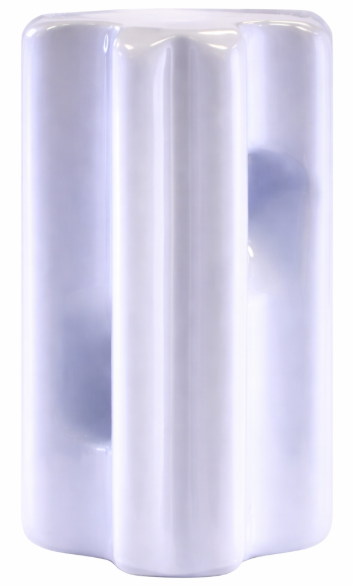 5/8" Porcelain Guy Strain Insulator