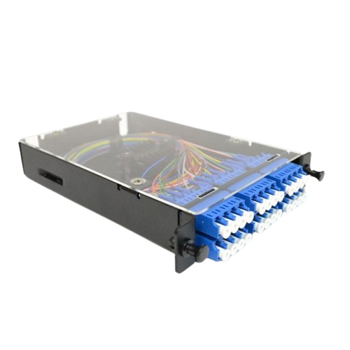 "LC" 12 Port Singlemode Pre-Loaded Fiber Optic "LGX Style" Splice Cassettes