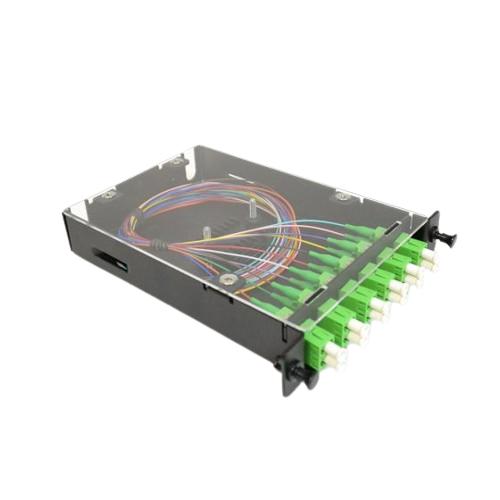 "LC/APC" 6 to 24 Port Singlemode Pre-Loaded Fiber Optic "LGX Style" Splice Cassettes