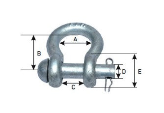 Anchor Shackles — Telecom Specialties