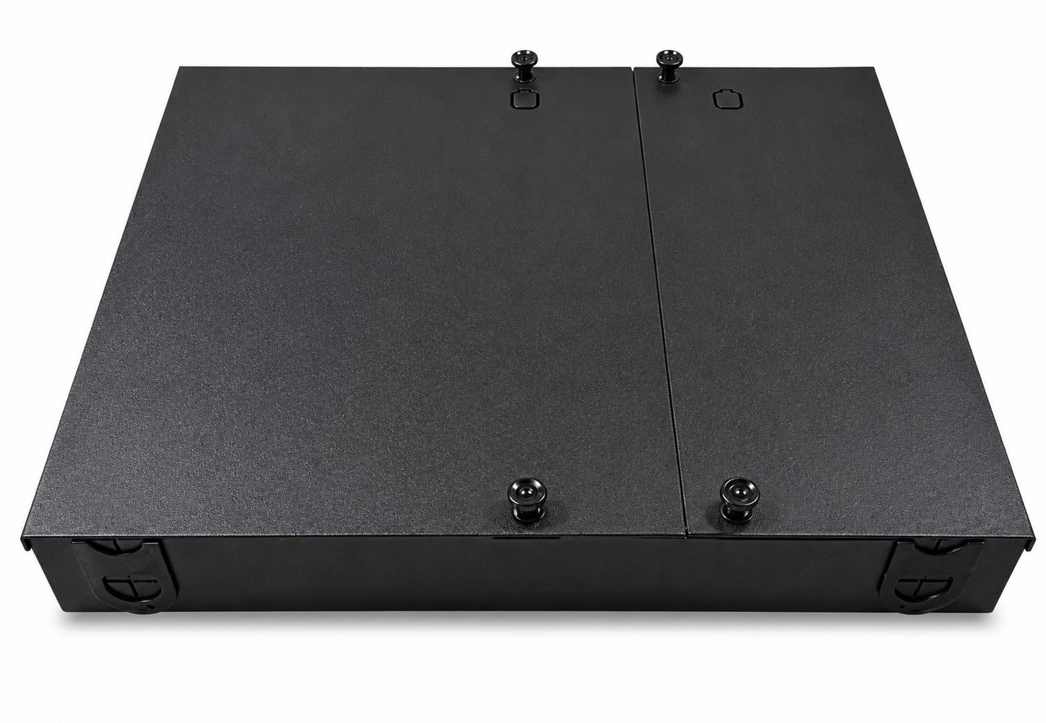 WM2 Wall Mount Fiber Enclosure Pre-Loaded with Pigtails and Splice Trays