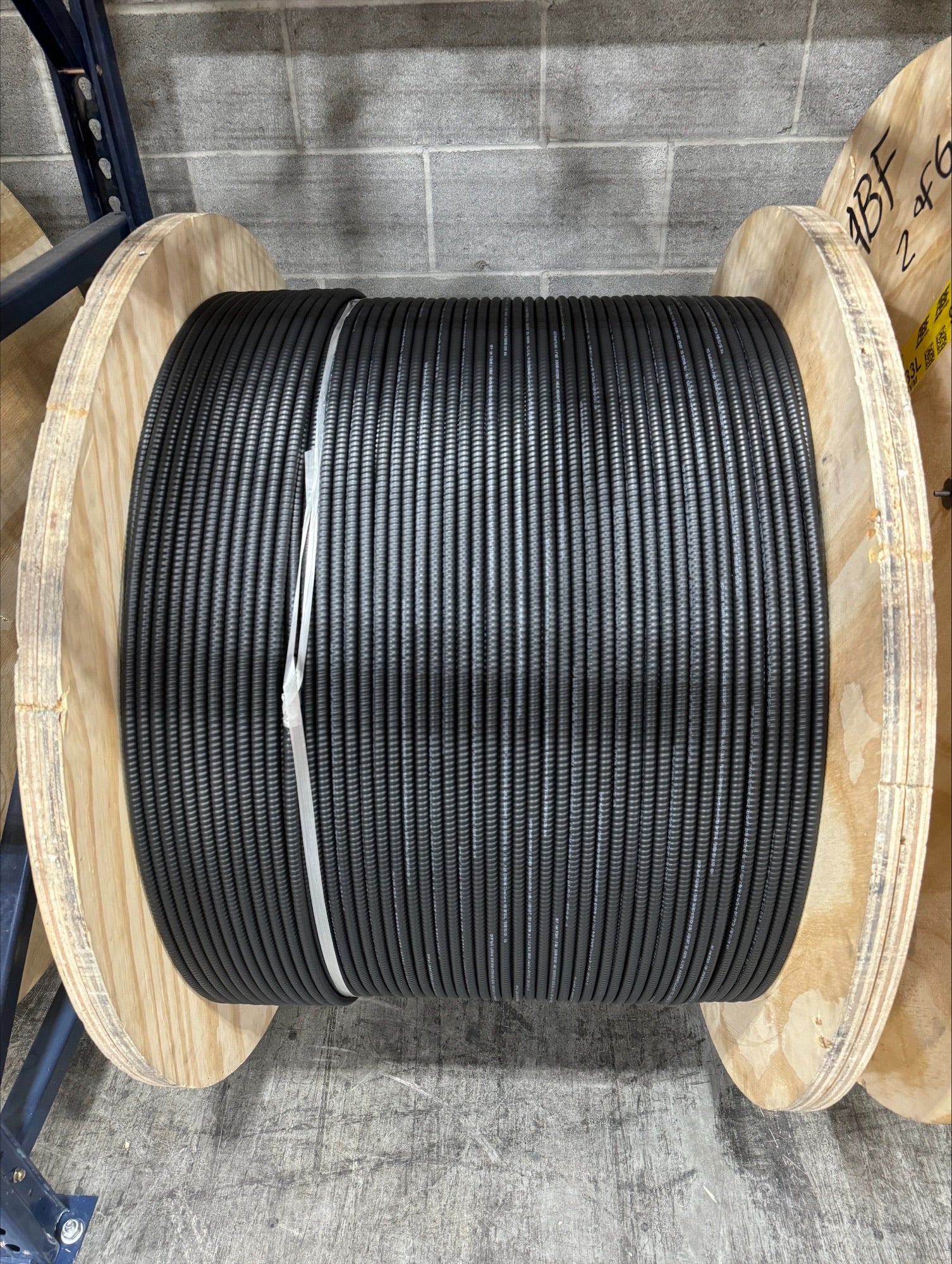 6 Strand Indoor/Outdoor OM4 Multimode AIA Armored Fiber Cable, Plenum