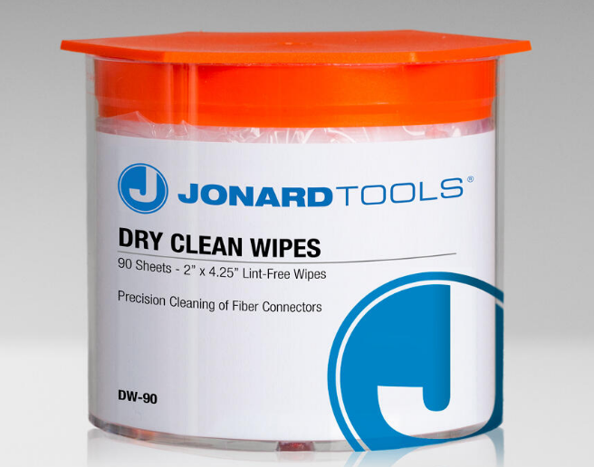 Dry Wipes for Cleaning Fiber