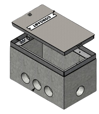 18" Length x 30" Width, H-20 Rated Handholes