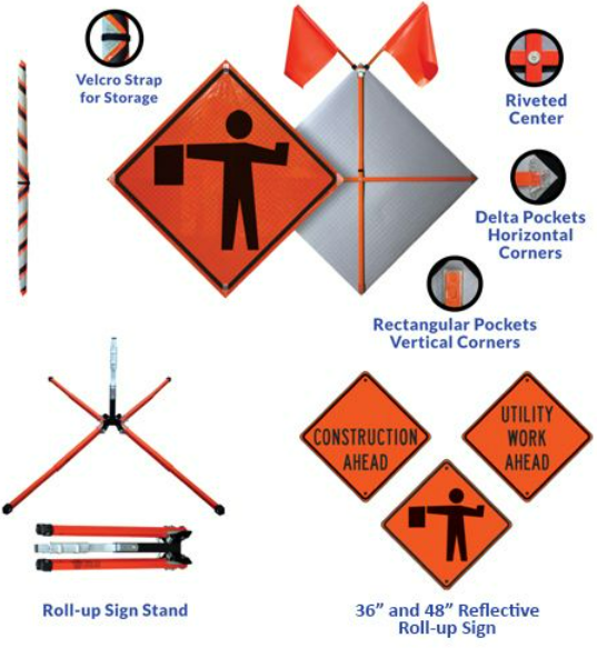 Custom Roll Signs Roll-Up Signs