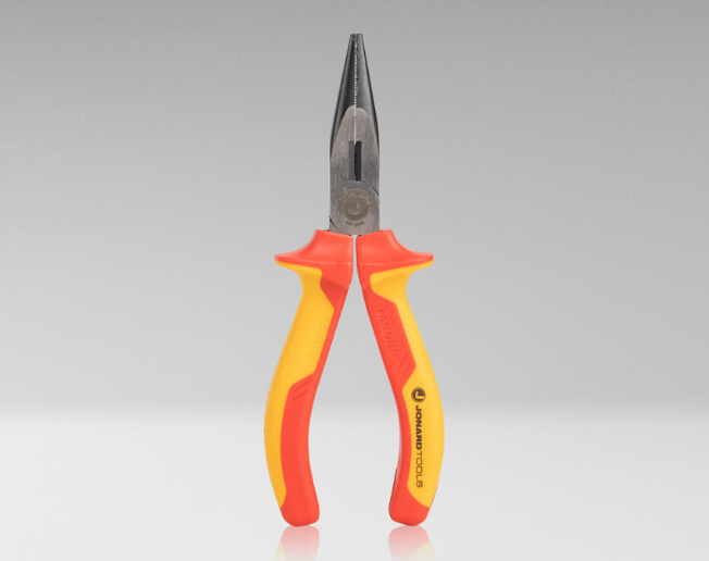 Insulated Long Nose Pliers, 6 1/2"