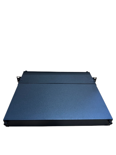 1RU 3 Position Standard Rack Mount LGX Compatible Fiber Enclosure