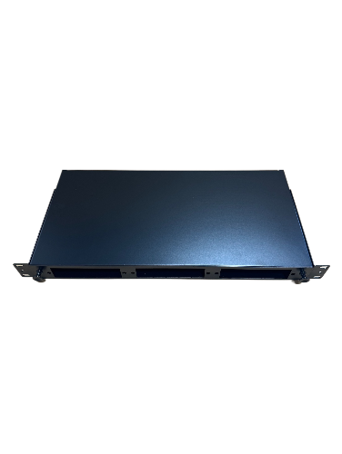 1RU 3 Position Compact Rack Mount LGX Compatible Fiber Enclosure