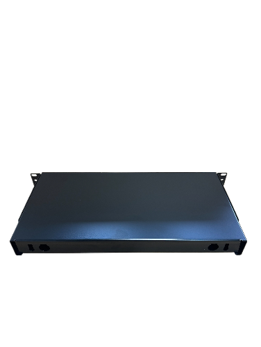 1RU 3 Position Compact Rack Mount LGX Compatible Fiber Enclosure