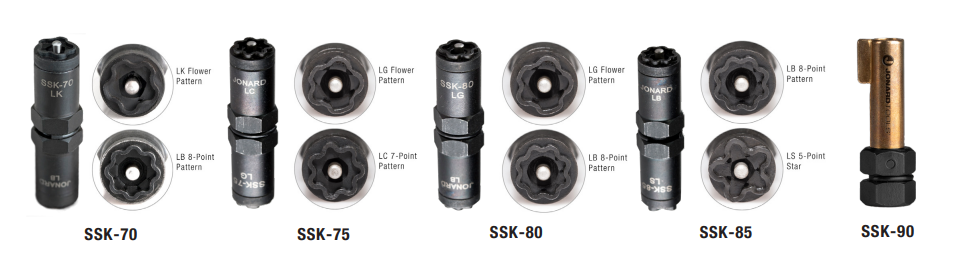 Slam Lock Star Key for LK & LB Patterns