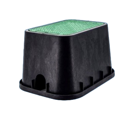 10x15x12 Plastic Pedestrian Non-Traffic Rated Handhole Vault, With Bolt