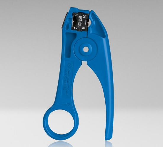 COAX Stripping Tool for RG59, RG6, RG7, RG11 Cables