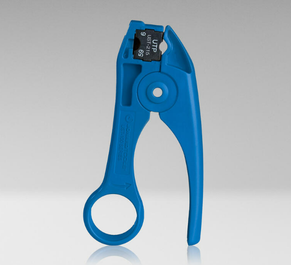 Cable Stripping Tool for RG59, RG6 Cables and CAT/TP Twisted Pair Cables