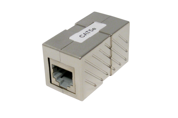Cat5 Inline Module CAT5e Inline Coupler, Shielded - 50 Pack