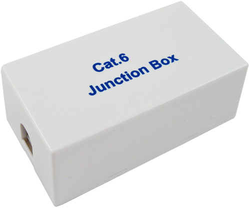 CAT6 Junction Box, White