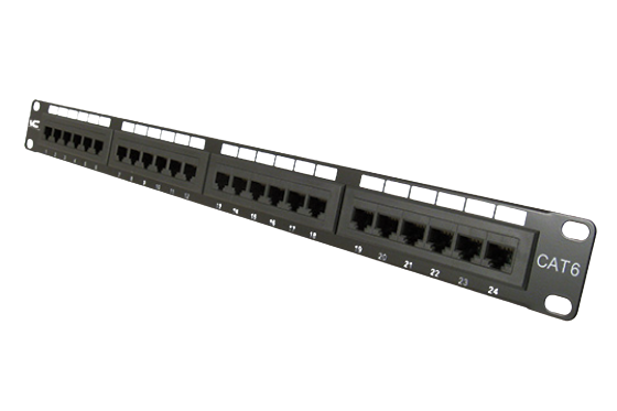 CAT6 24 Port 110 IDC Patch Panel, 1U (042-377/24)