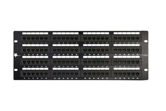 CAT6 96 Port, 110 IDC Patch Panel, 4U (042-379/96)