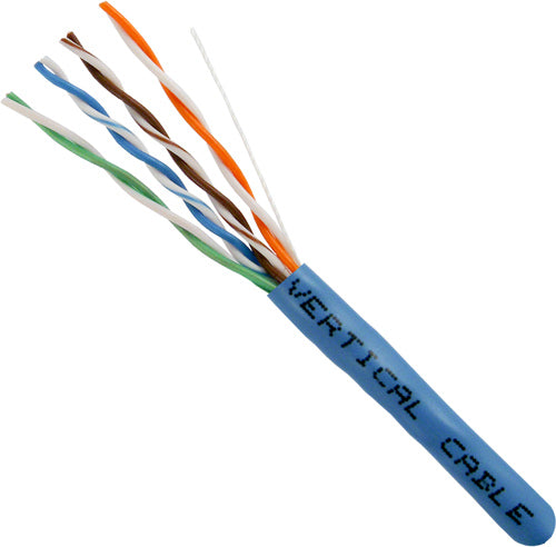 Category-6, 23AWG, UTP, 8C Solid Bare Copper, 550MHz, CMP Rated. Blue