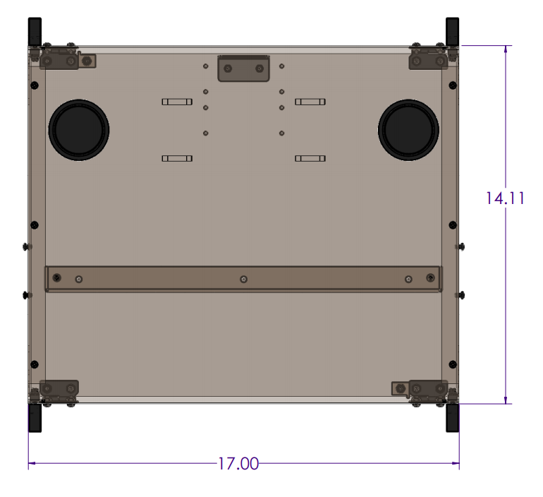 Small 4 Ru Rack 144 Port 4RU Rackmount Fiber Enclosure Pre-Loaded with Pigtails and Sp