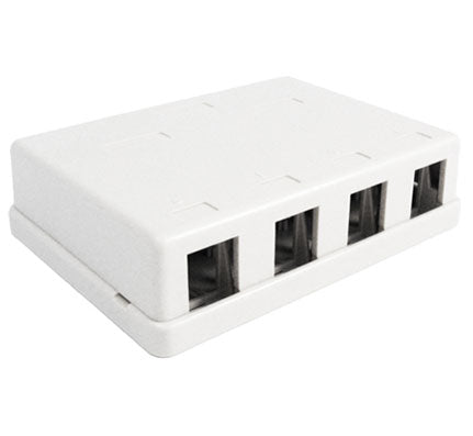 Surface Mount, 4-Port, No Jack “Biscuit”