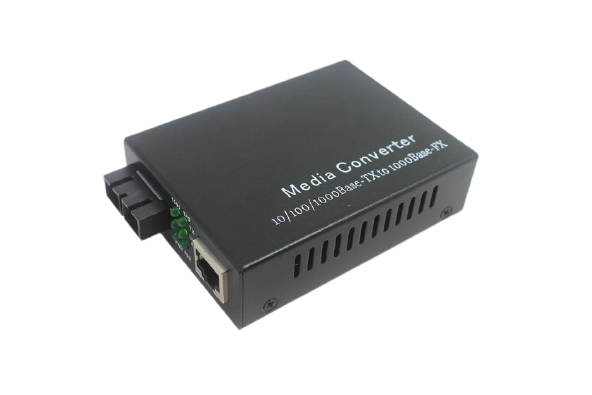 10/100/1000 Media Converter SC/SM 20km Dual Fiber