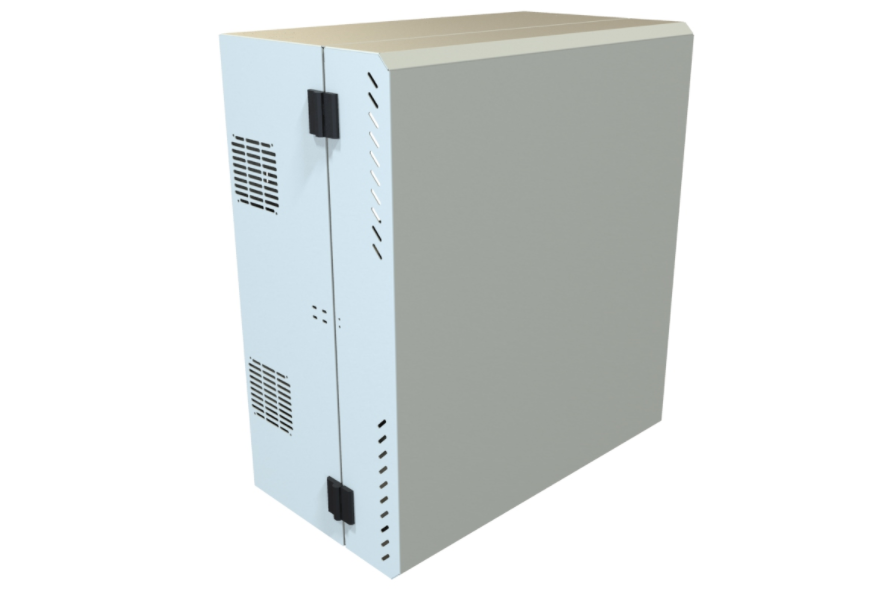 2U + 6U Light Gray Low-Profile Wall Mount Rack Cabinet HLP Series (HLP6U31LG)