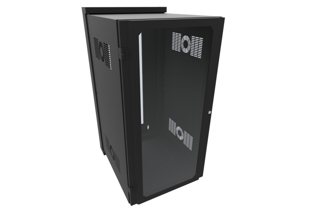 24U Swing-Out Sectional Wall Mount Rack Cabinet HWM Series (HWM2424U26 ...