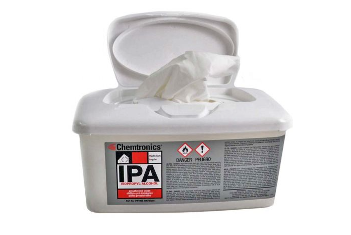 ITW IPA Presaturated Wipes - 70% IPA - 100 per box