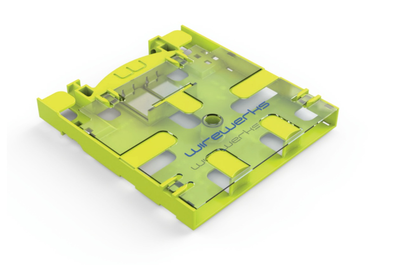 12 Fiber Mini Splice Tray -Magnetic Splice Holder