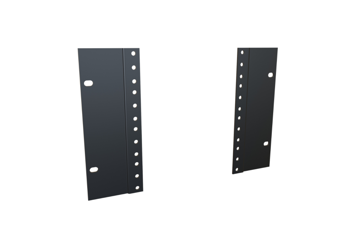 23" - 19" Rack Rail Reducer Panel PBAS Series (PA2319007BK1)