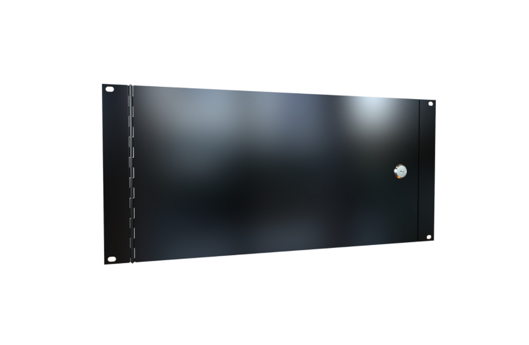 Rack Mount Locking Hinged Door Panel PHPF Series (PHPF19008BK2)