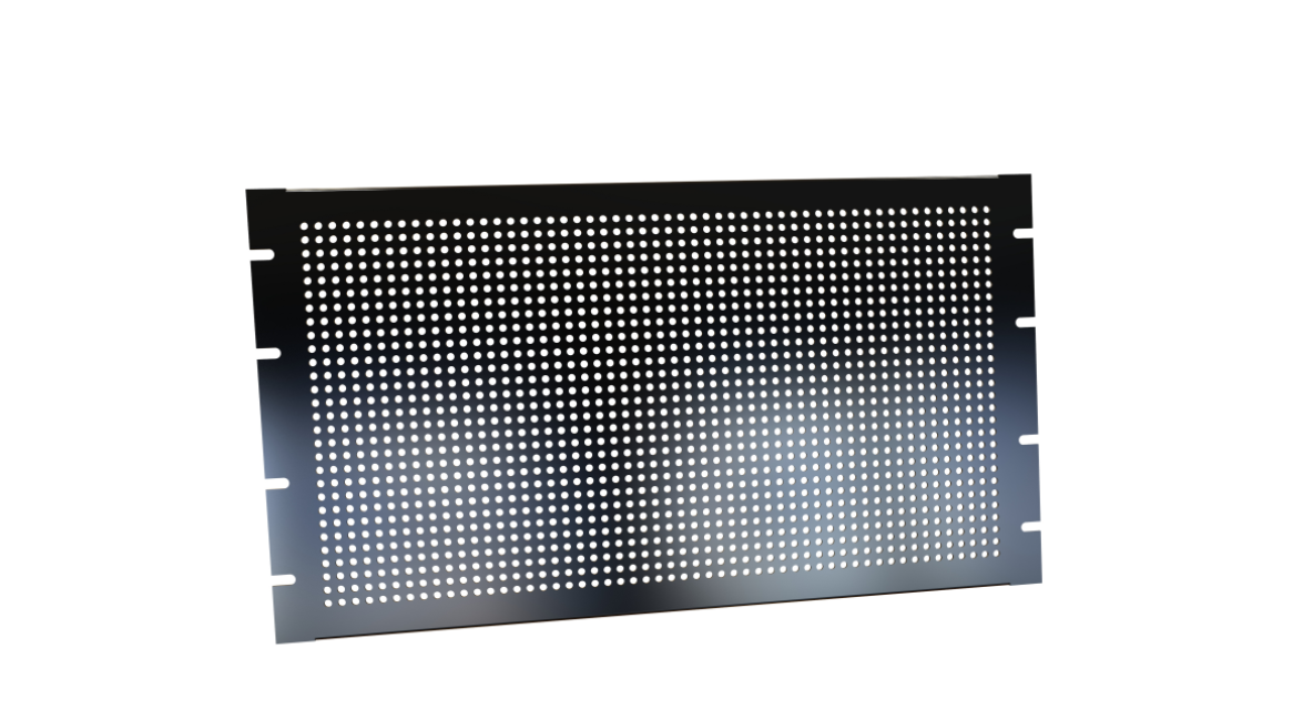 Perforated Steel Rack Panel PPFS Series (PPFS19010BK2)