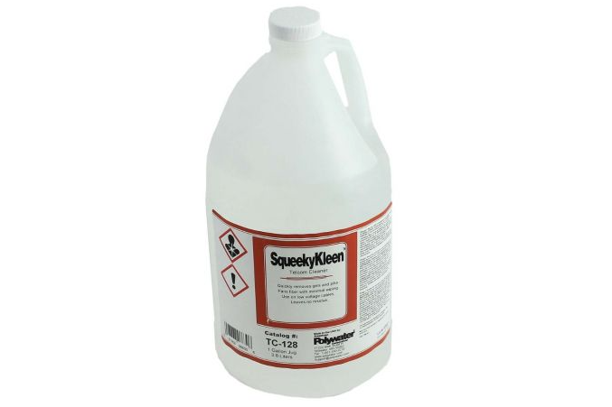 Polywater SqueekyKleen Telcom Cleaner - 1 Gallon