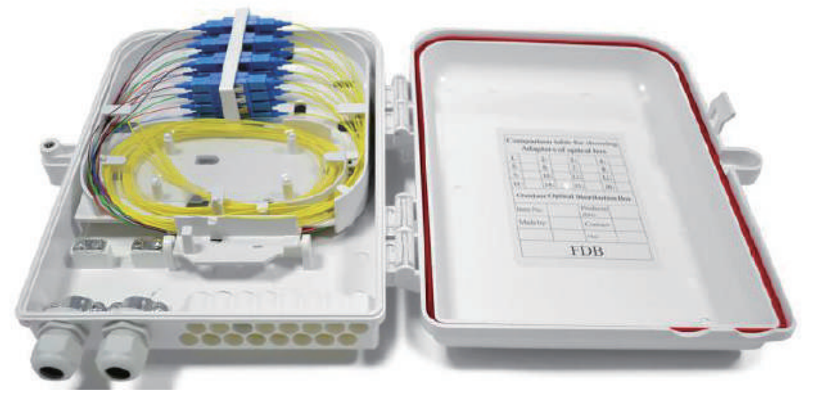 Fiber Optic Terminal Box - 16 Port (SC) 32 Port (LC) — Telecom Specialties