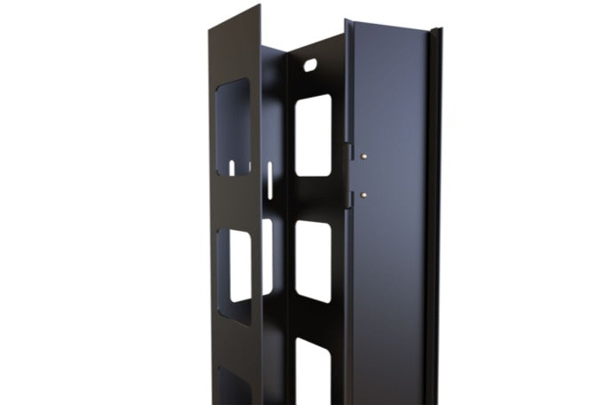 Vertical Cable Manager with Door C4VCM Series (C4VCM77BK1)