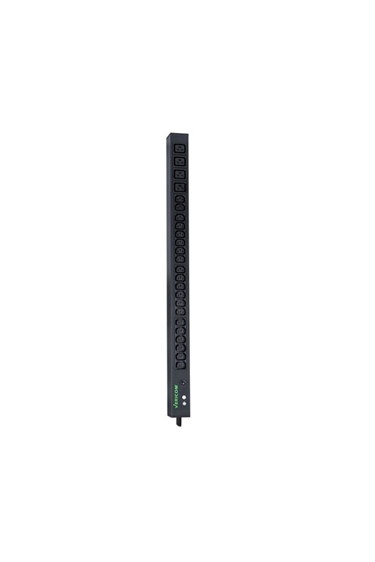 Basic Rack Mount PDU - 20A, 200-240V, 3.3kW w-IEC C13 & C19 Outlets