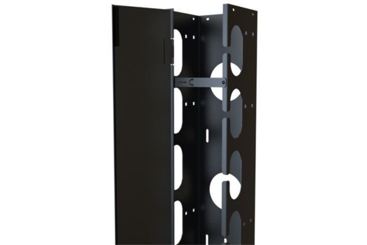 24U Vertical Rack Cable Manager with Door RB-VCM Series (RB-VCM24)