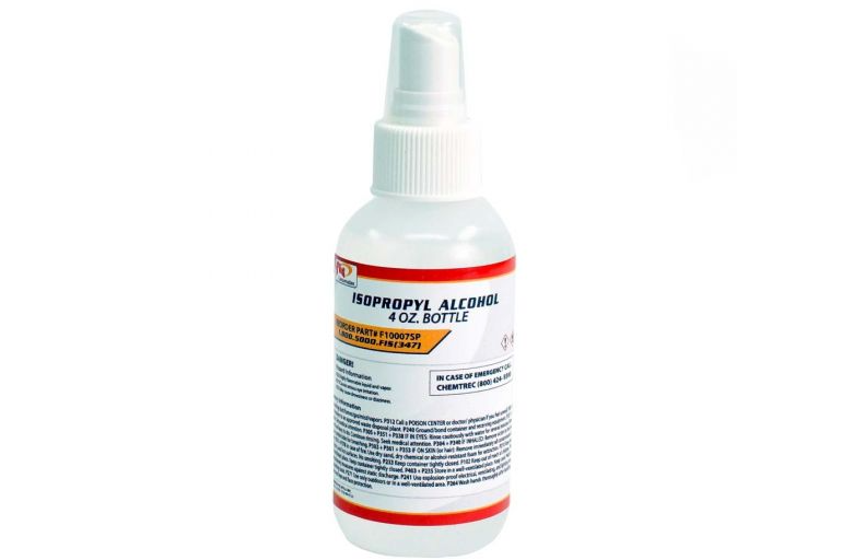 99% Isopropyl Alcohol - 4oz. Spray Bottle